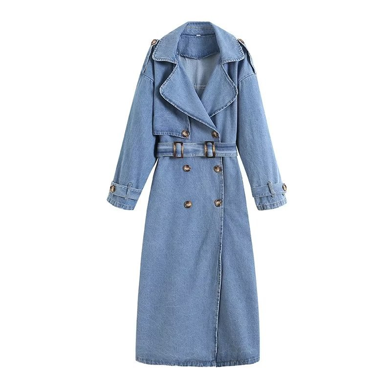 women's denim coat