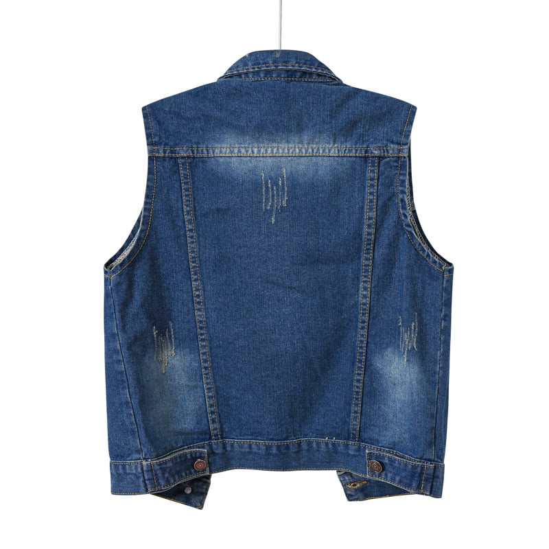 custom denim vests womens