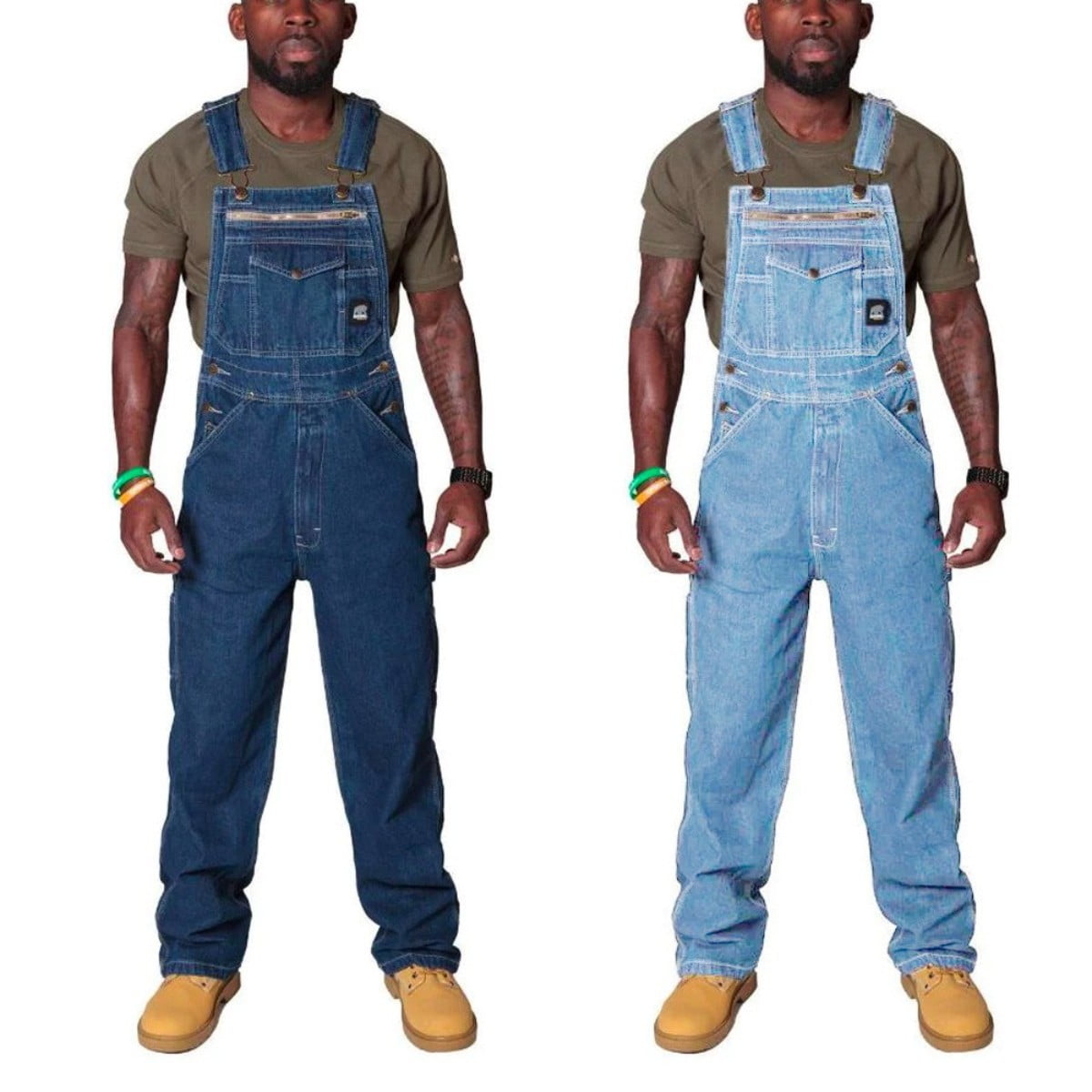 custom denim overalls