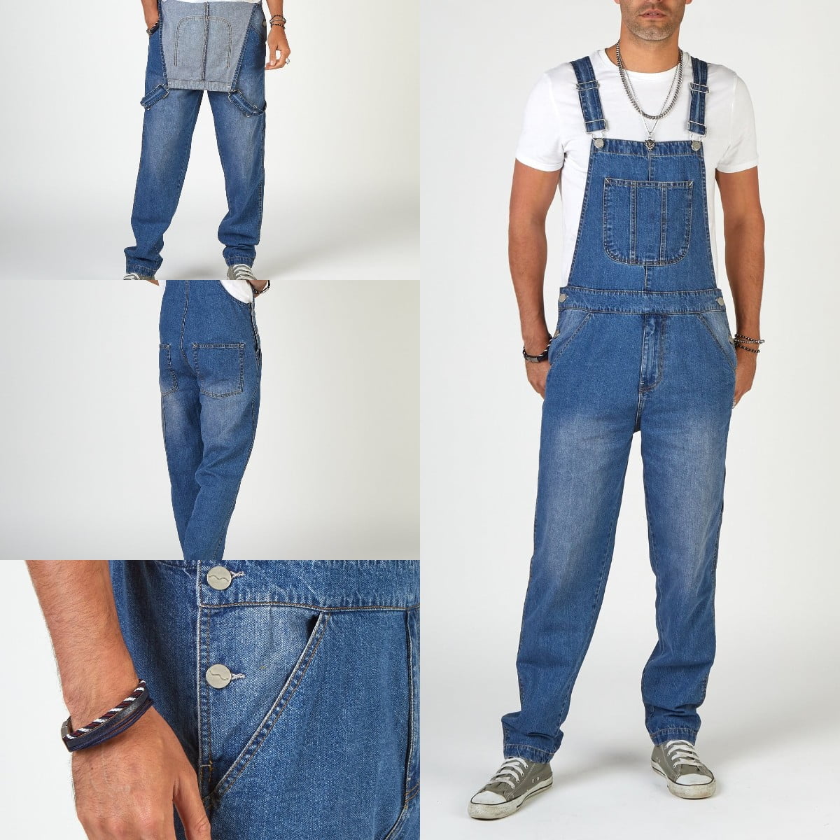 Custom Denim Overalls