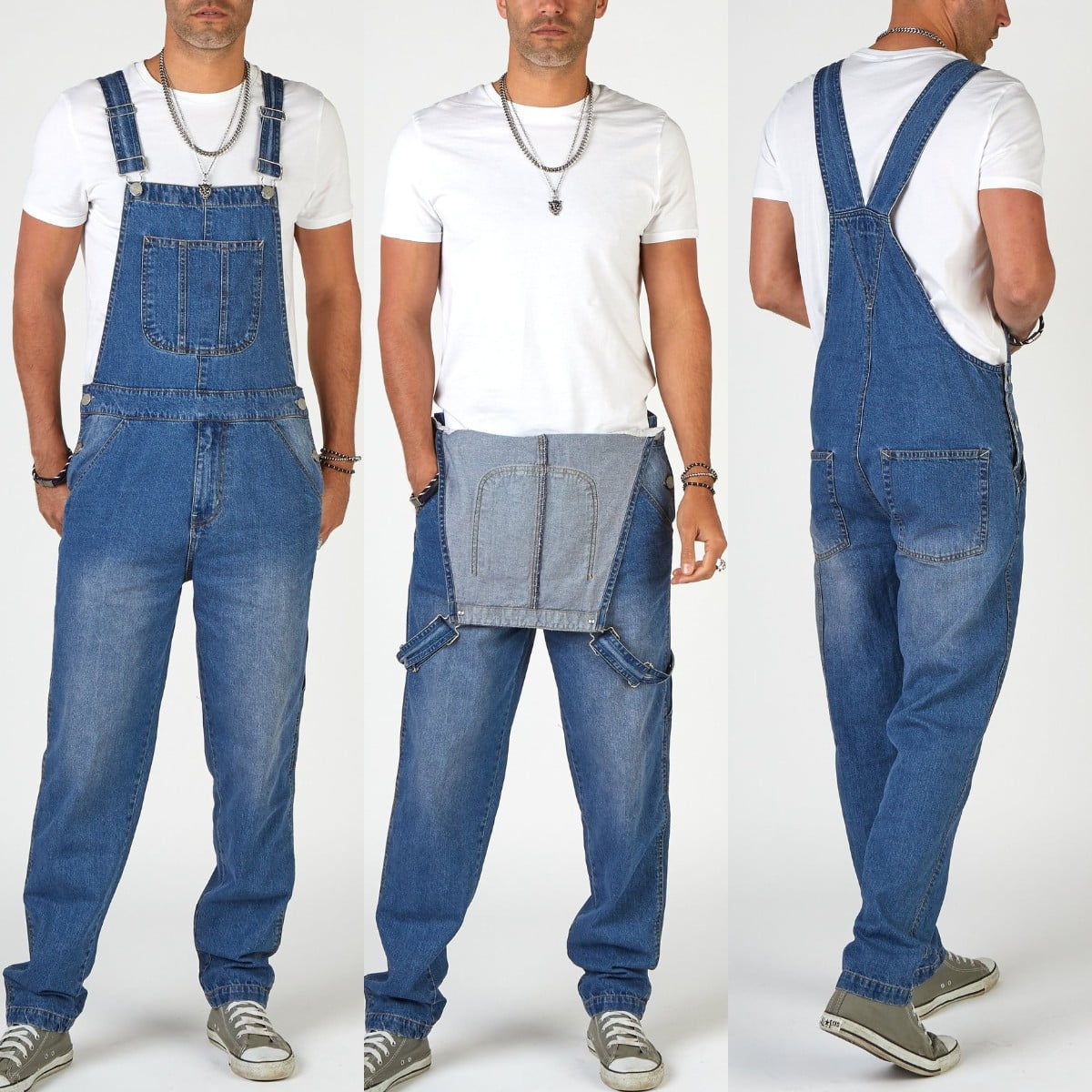 Custom Denim Overalls