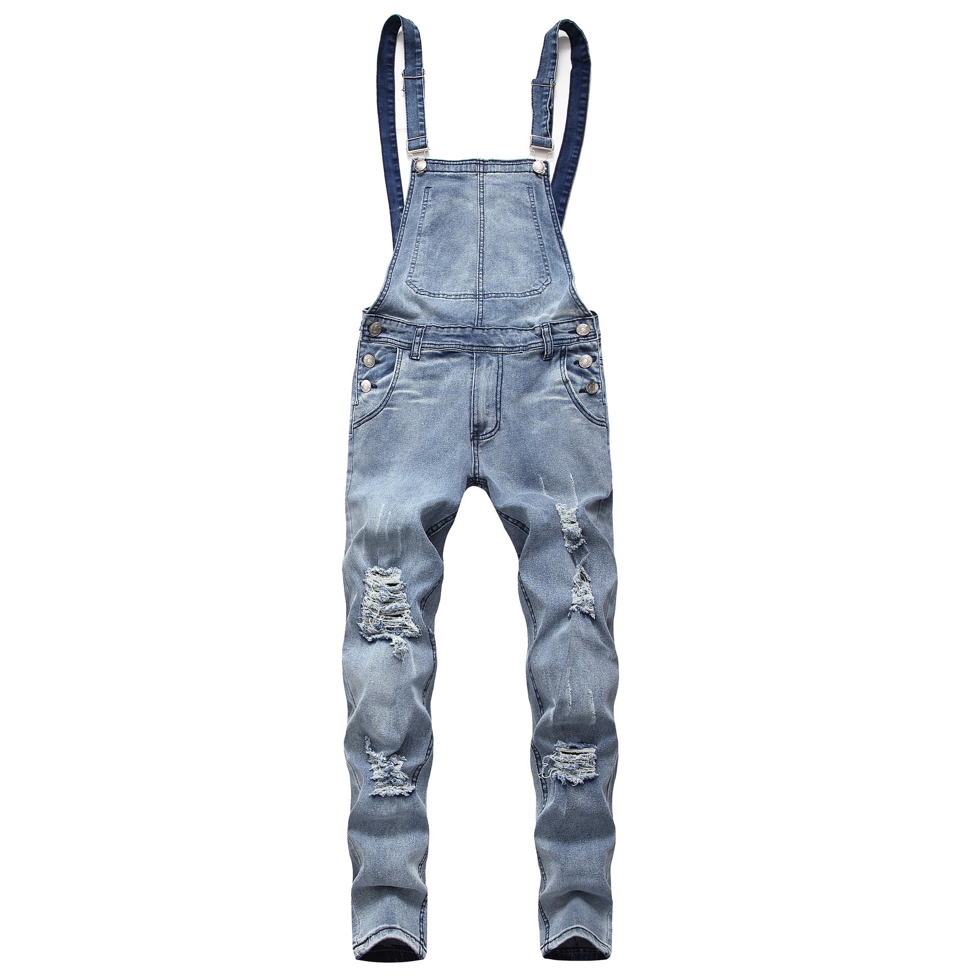 custom denim overalls for men