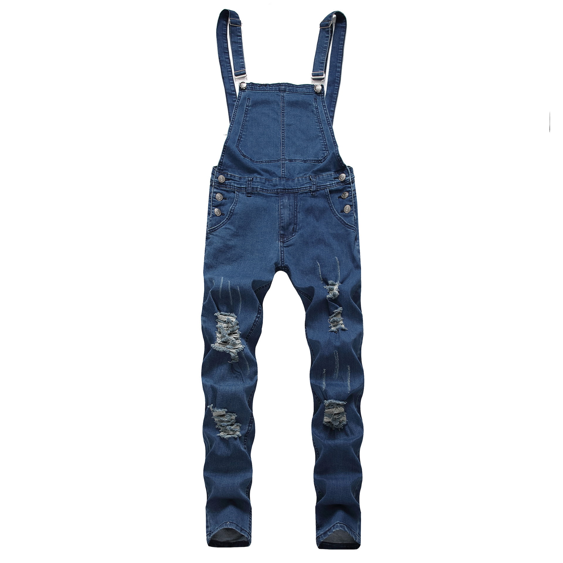 custom denim overalls for men