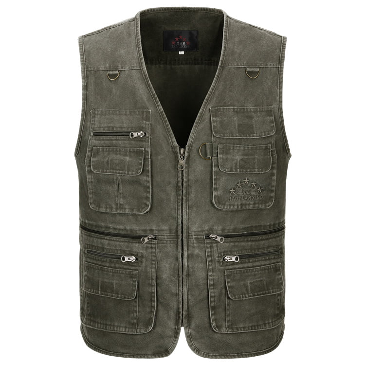 custom denim vests men