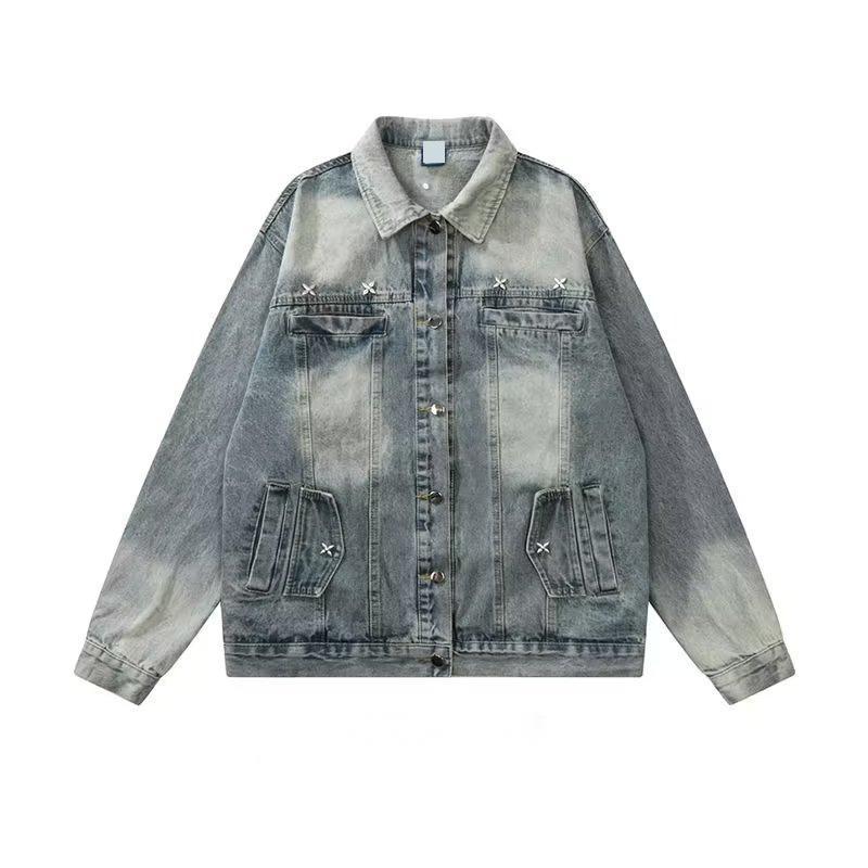 custom denim jacket mens