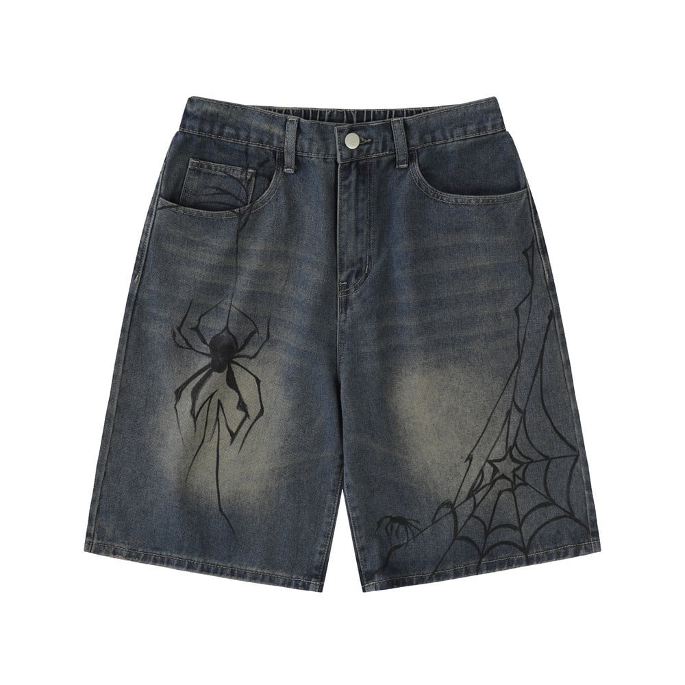 custom denim shorts men