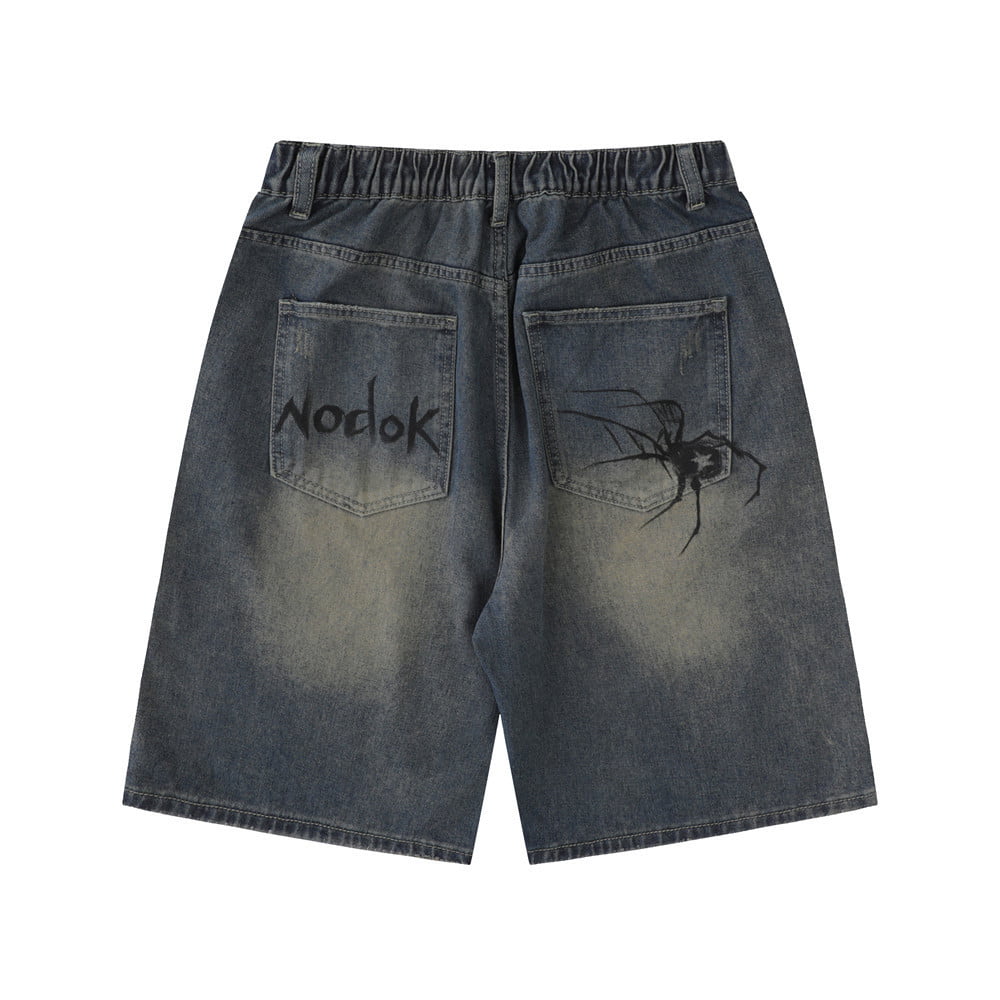 custom denim shorts men